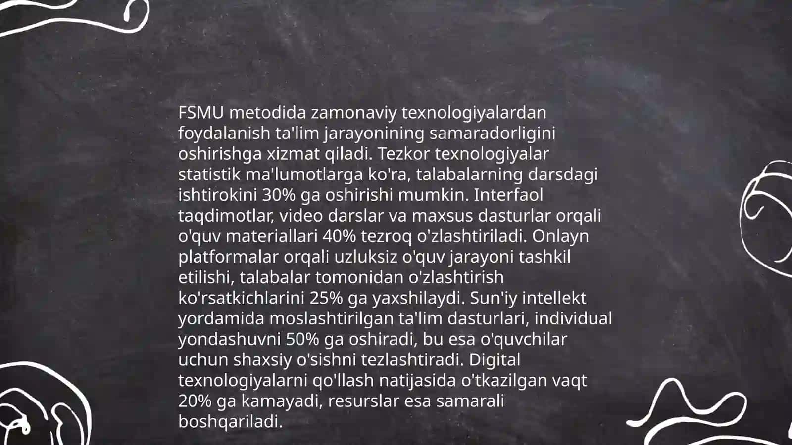 Texnalogiya darslarida FSMU metodi 4