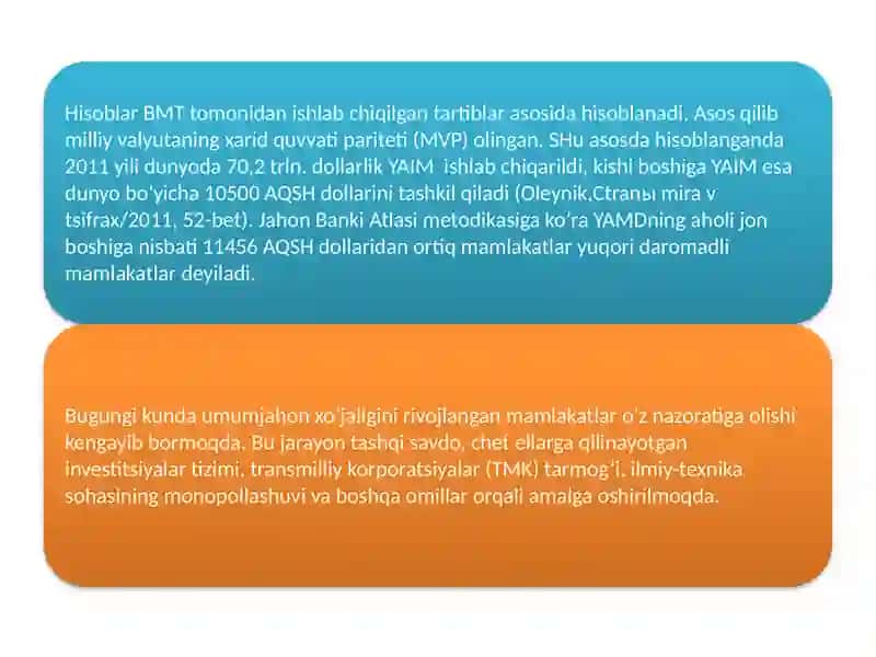 Rivojlangan Mamlakatlar Iqtisodiyoti 4