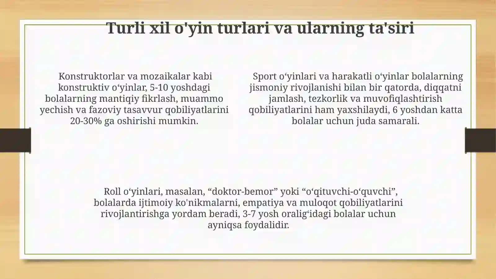 Bolaruhiyrivojlanishidaoʻyinningahamiyati 4