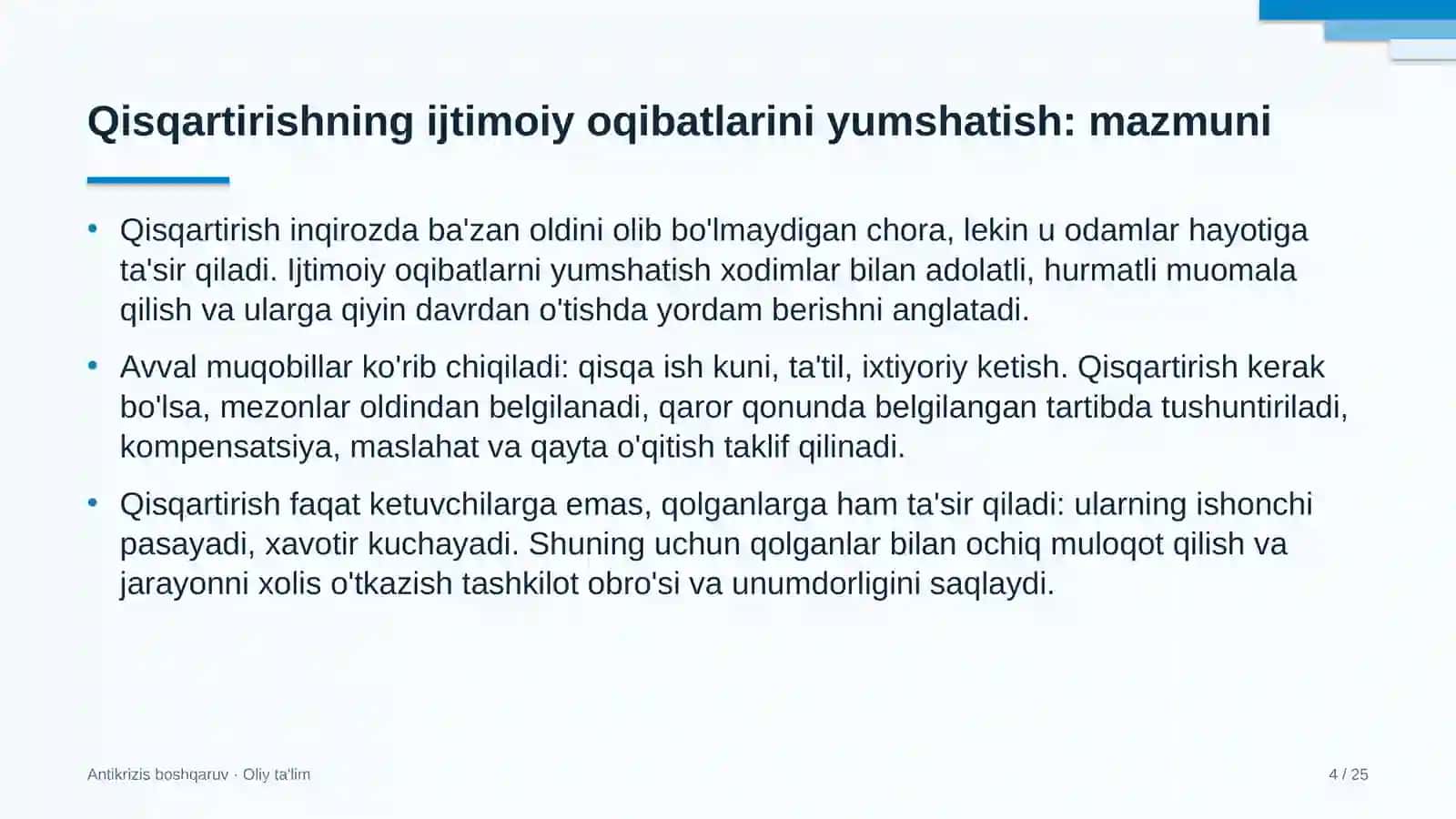 mehnat nizolari komissiyalarida xodimlarni qisqartirishning ijtimoiy oqibatlarini yumshatish 8449 4