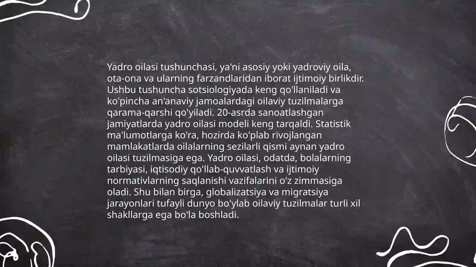 Hozirgi zamon oilasining turlari 4