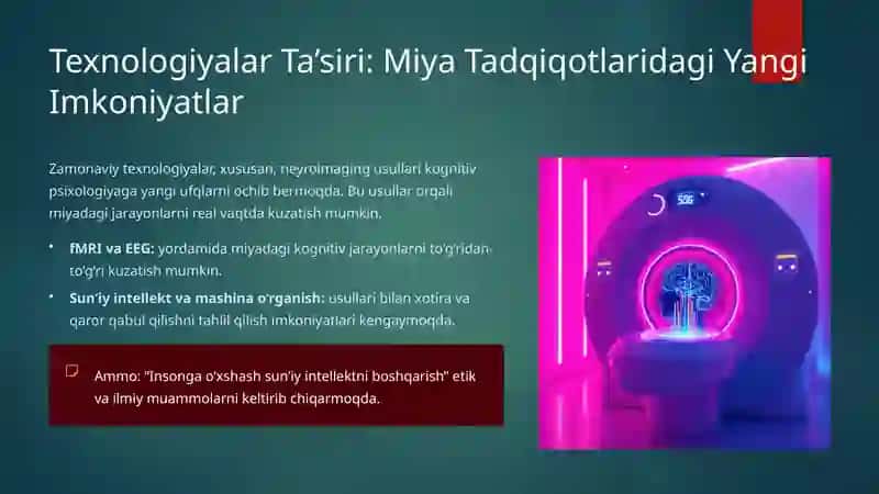 Kognitiv Psixologiyaning Zamonaviy Muammolari 4