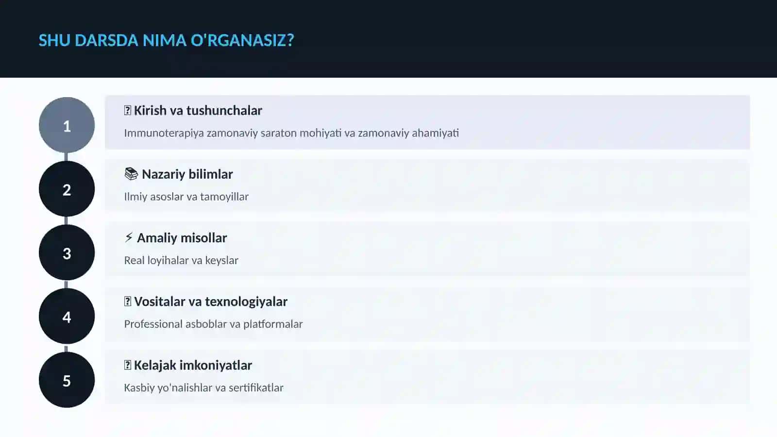 Immunoterapiya zamonaviy saraton 4