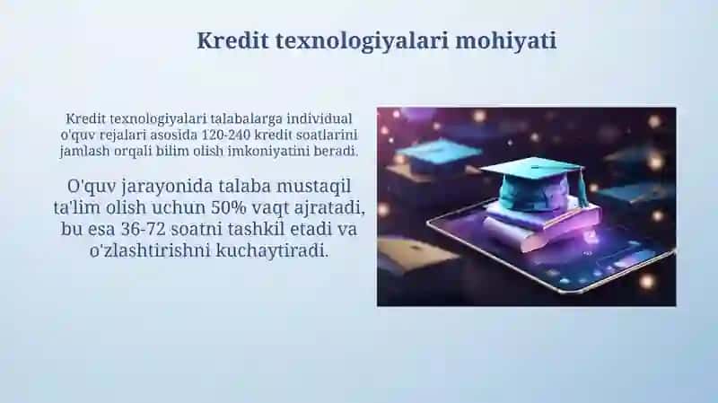 Ta'limda kredit texnologiyalari 4