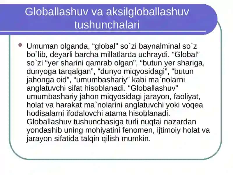 Globallashuv jarayonlari va mafkuraviy tahdidlar 4