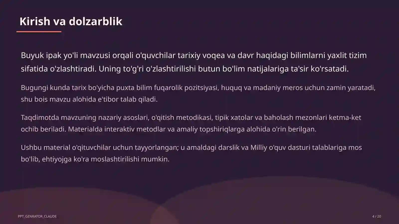 Buyuk ipak yo'li (5-sinf) 4