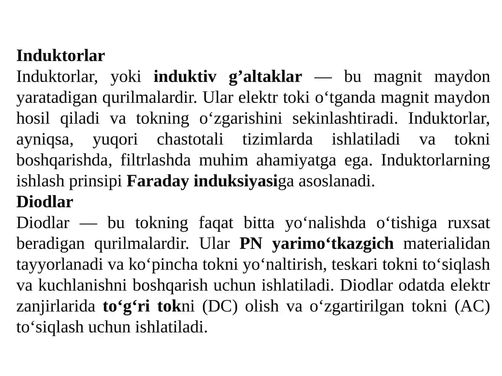 Elektr zanjiri va zanjirning elеmеntlari 4