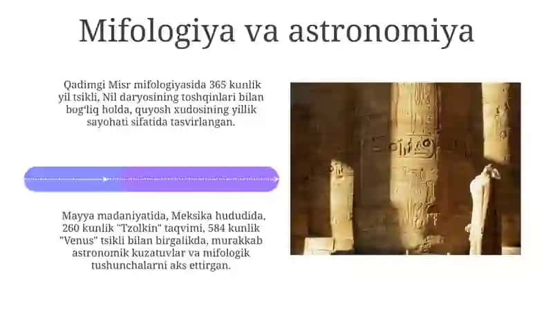 Qadimgi madaniyatlarda astronomik bilimlar 4