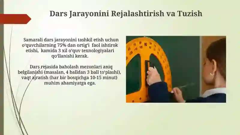 Maxsus Matematika Darslarini Tashkil Etish 4