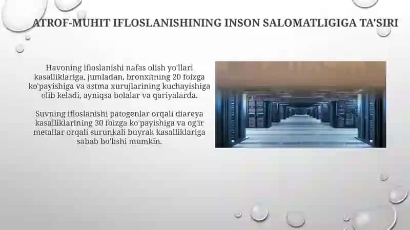 Atrof-muhit ifloslanishiga ta'sir 4