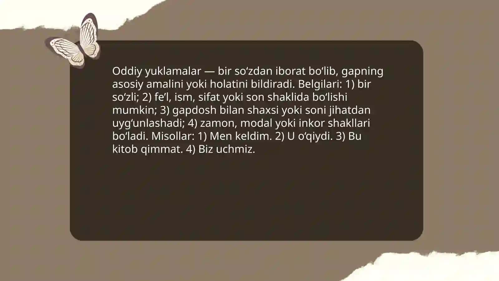 Yuklamalar 4