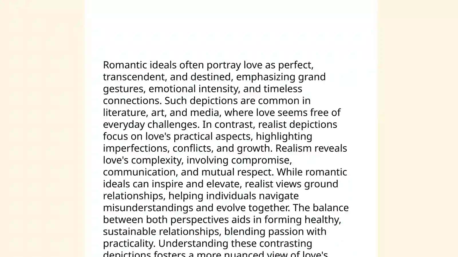 Romanticism and realism in Hemingway’s “A Farewell to Arms” 4