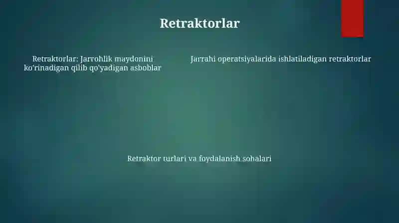 Jarrohlik Operatsiyasida Ishlatiladigan Asboplar 4