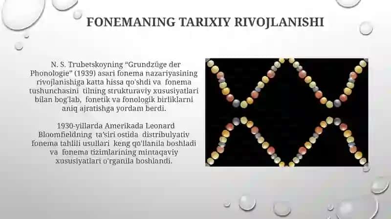 Tilning fonemalar tizimi. Fonema nazariyasi tarixidan 4