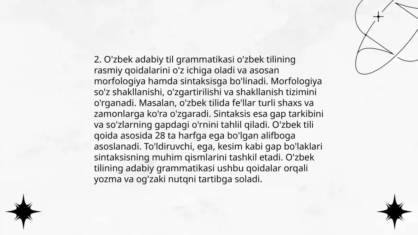 O'zbek adabiy til me'yorlari 4