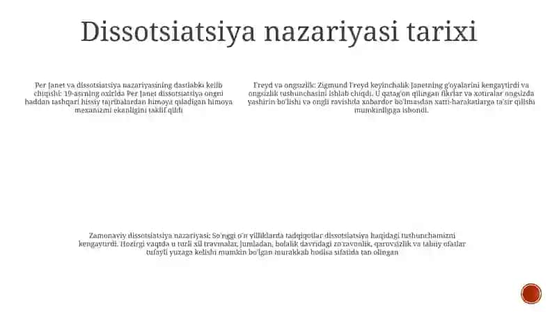 Dissiotsiyalanish Nazaryasi 4