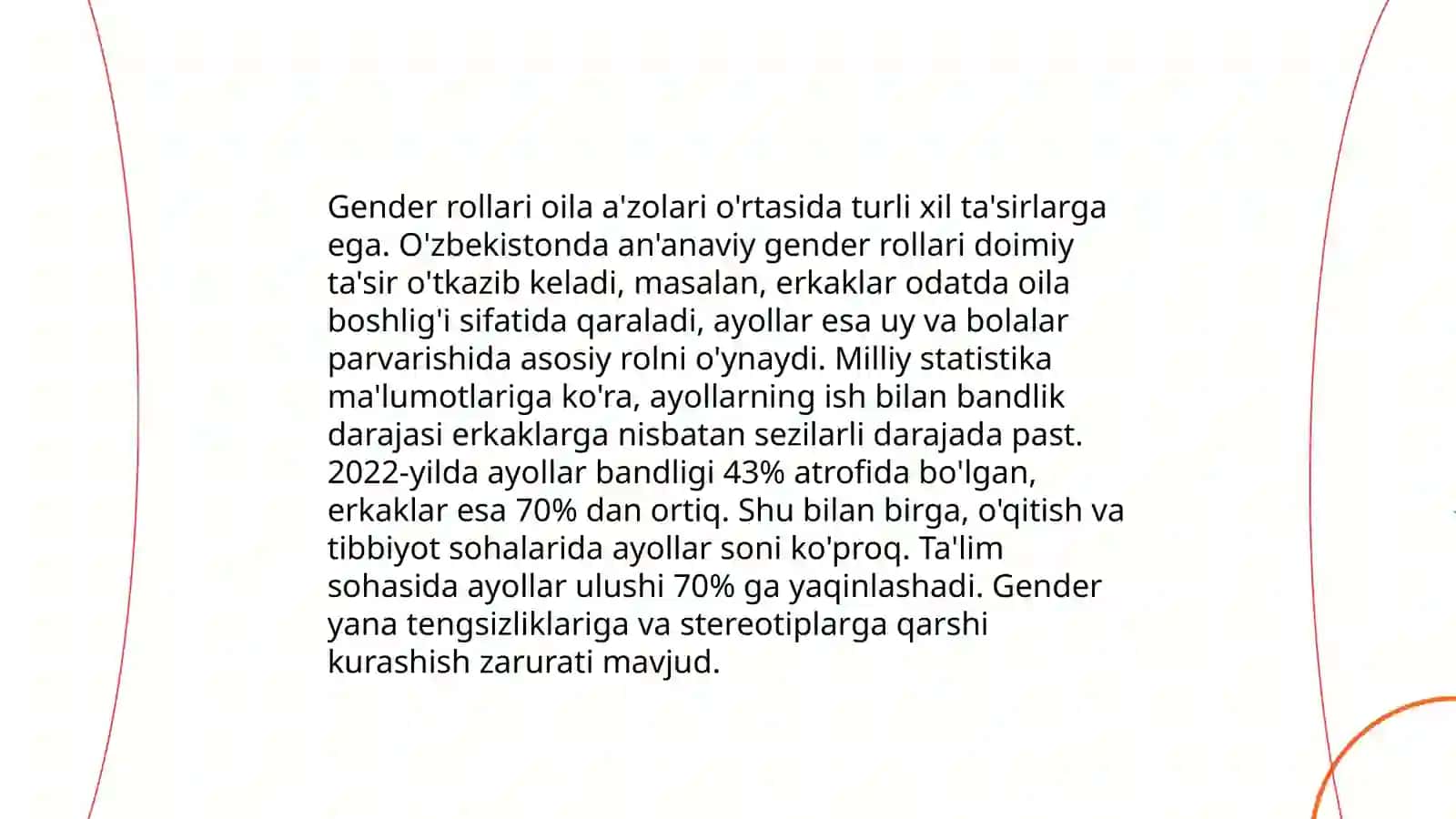 Oila gender munosabatlar elementi sifatida 4