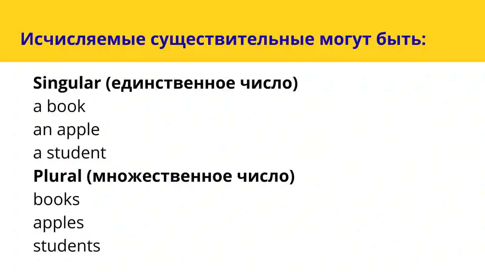 Countable/Uncountable Nouns. SOME/ANY 4