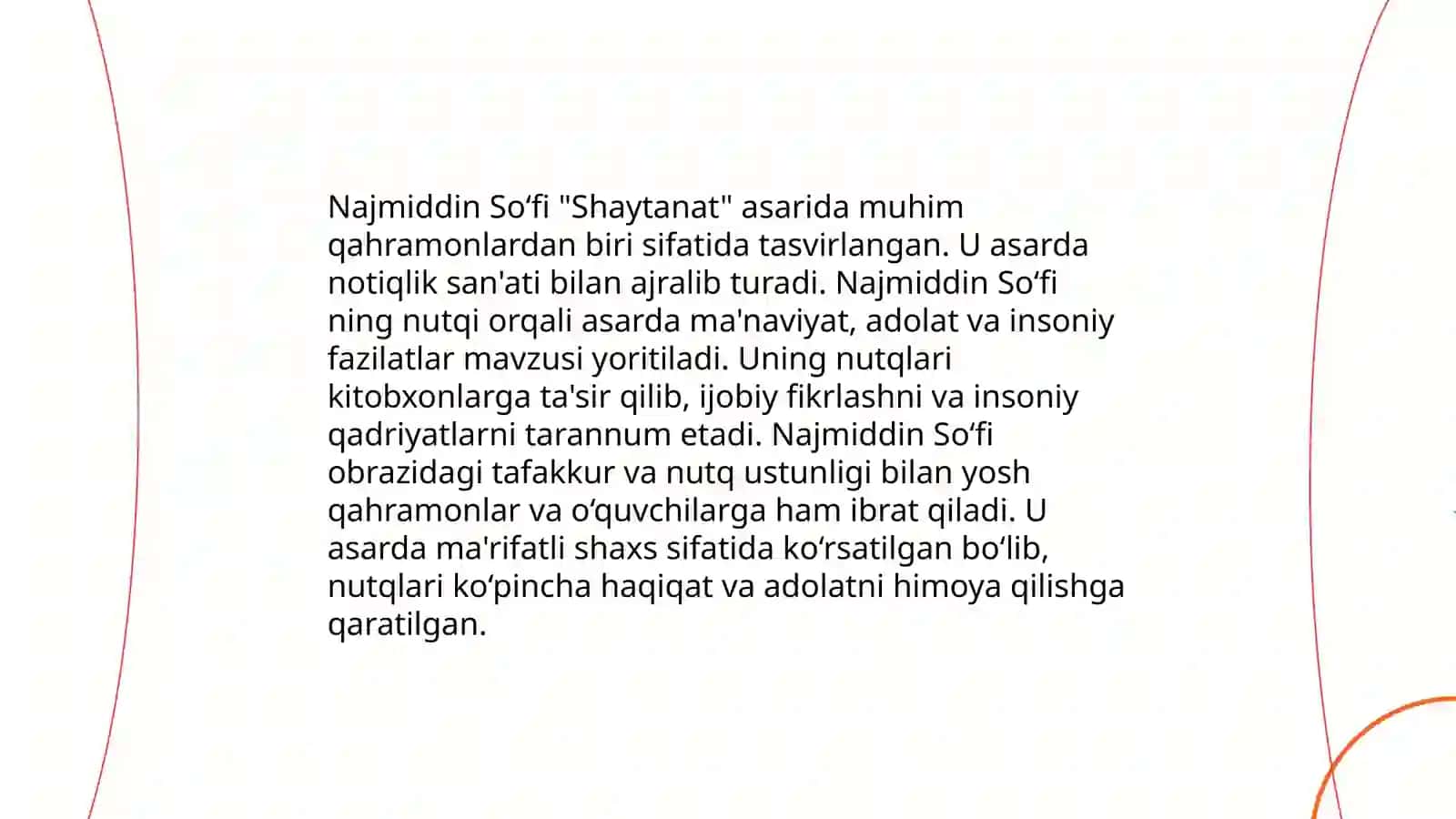 Shaytanat asari qahramonlari - Salim Bahriy ning nutqi 4
