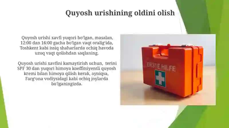 Elektr toki urishiga birinchi tibbiy yordam 4