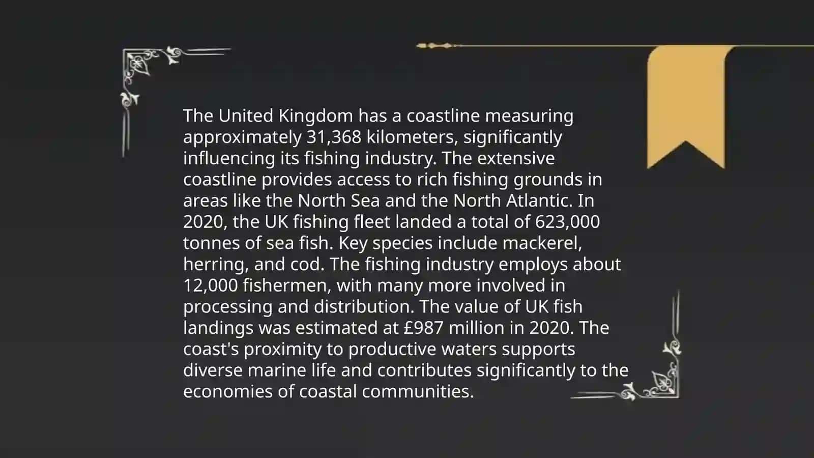 Geographical position of Great Britain.Fishing in the UK 4