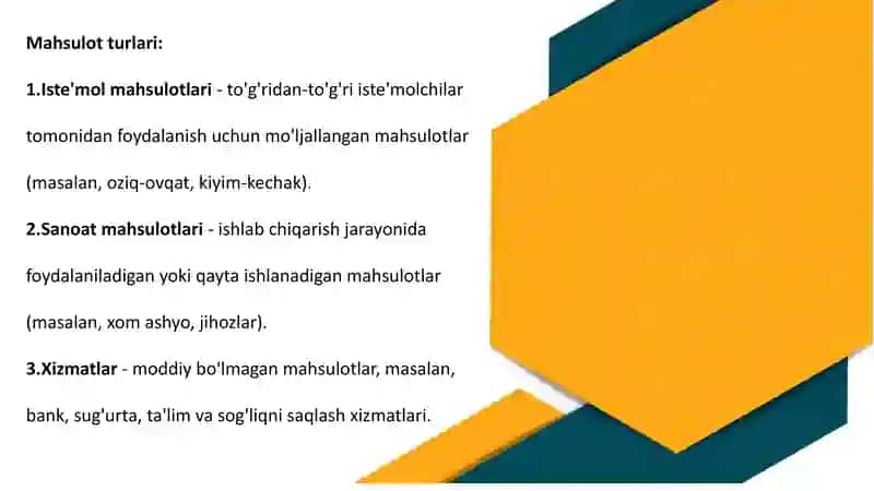 JARAYON XARAJATLARI ASOSIY VA QO‘SHIMCHA MAHSULOTLAR 4