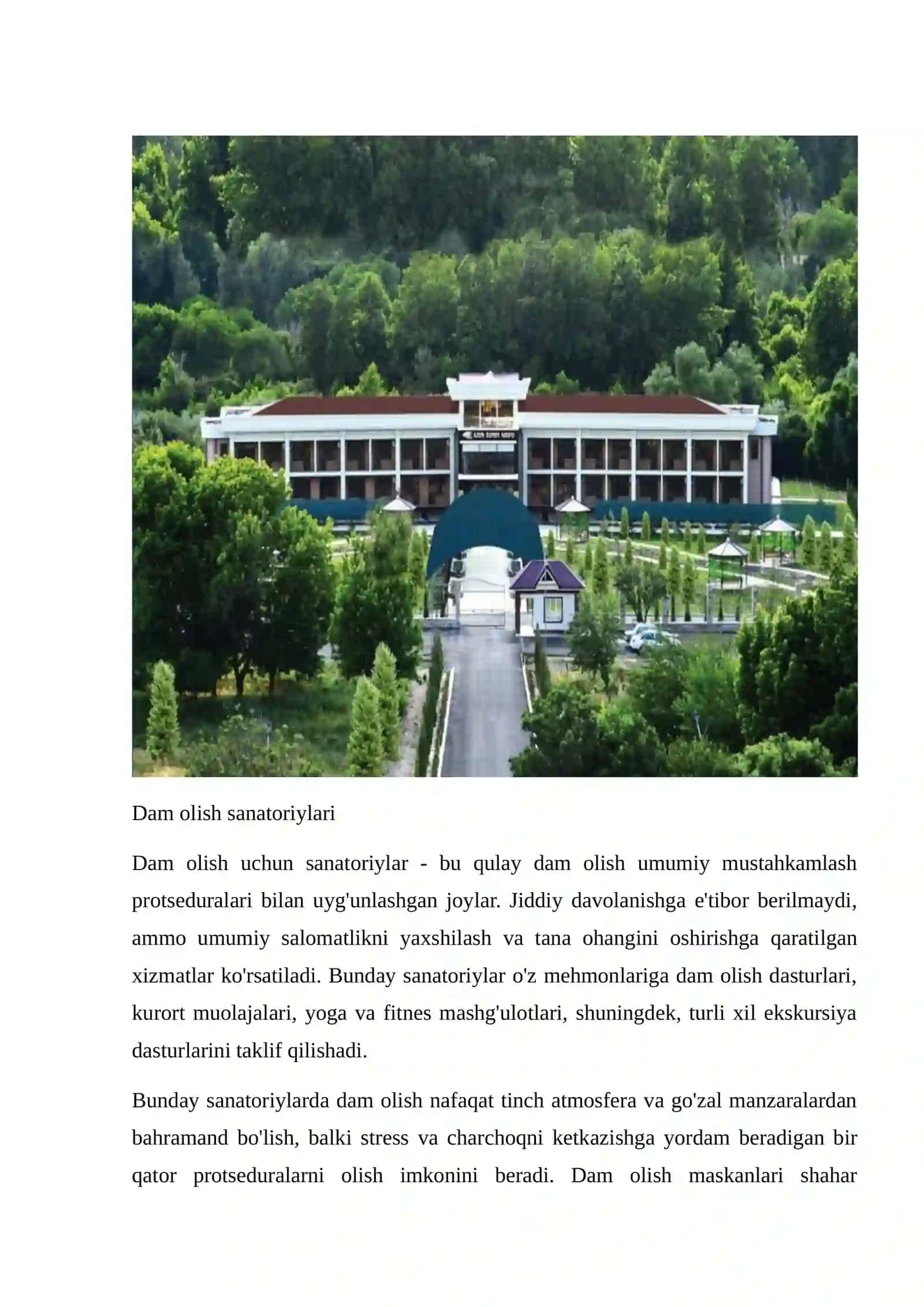 Sanatoriya-sog‘lomlashtirish xizmatlar 4