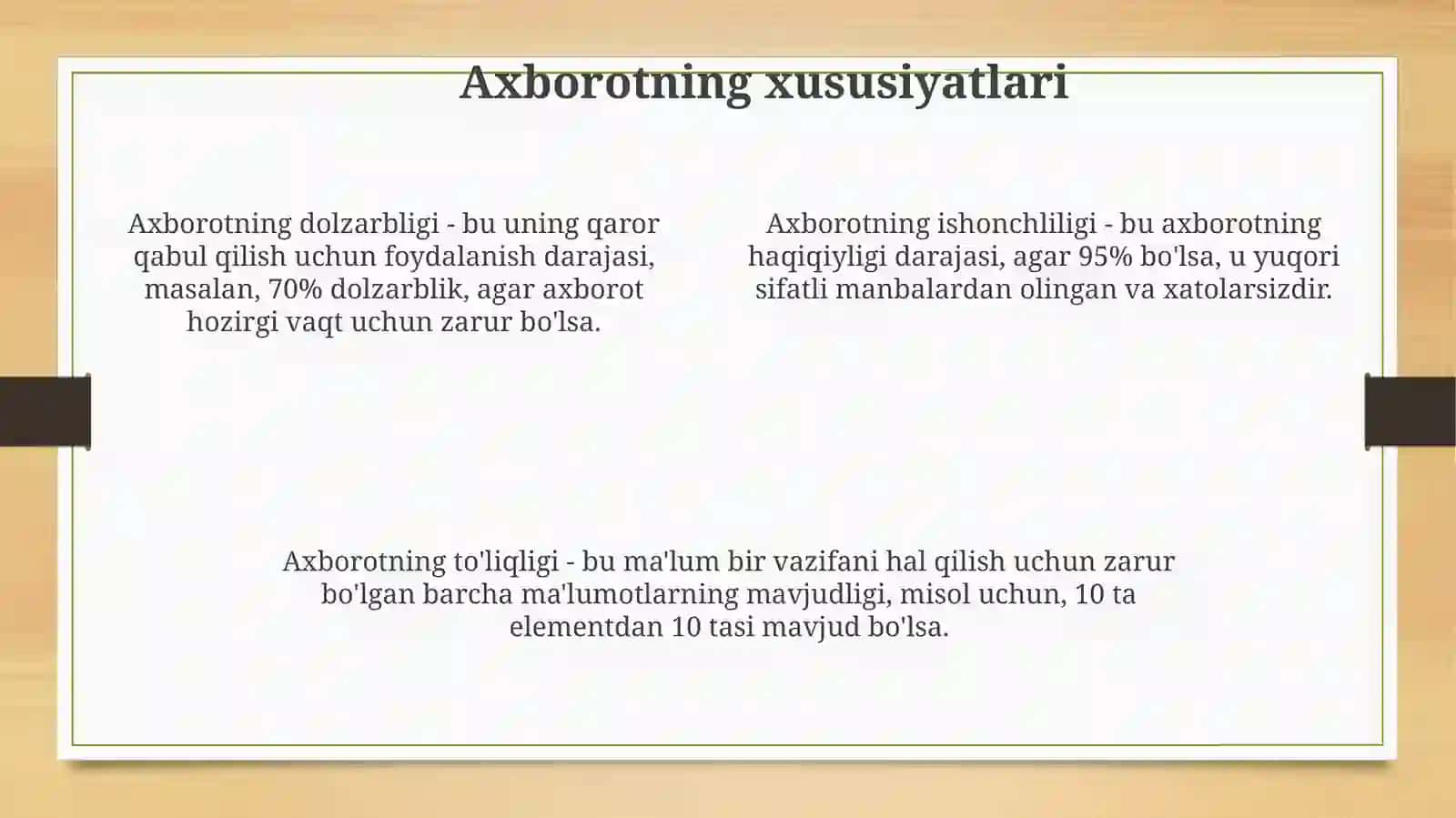 Axborottushunchasi 4