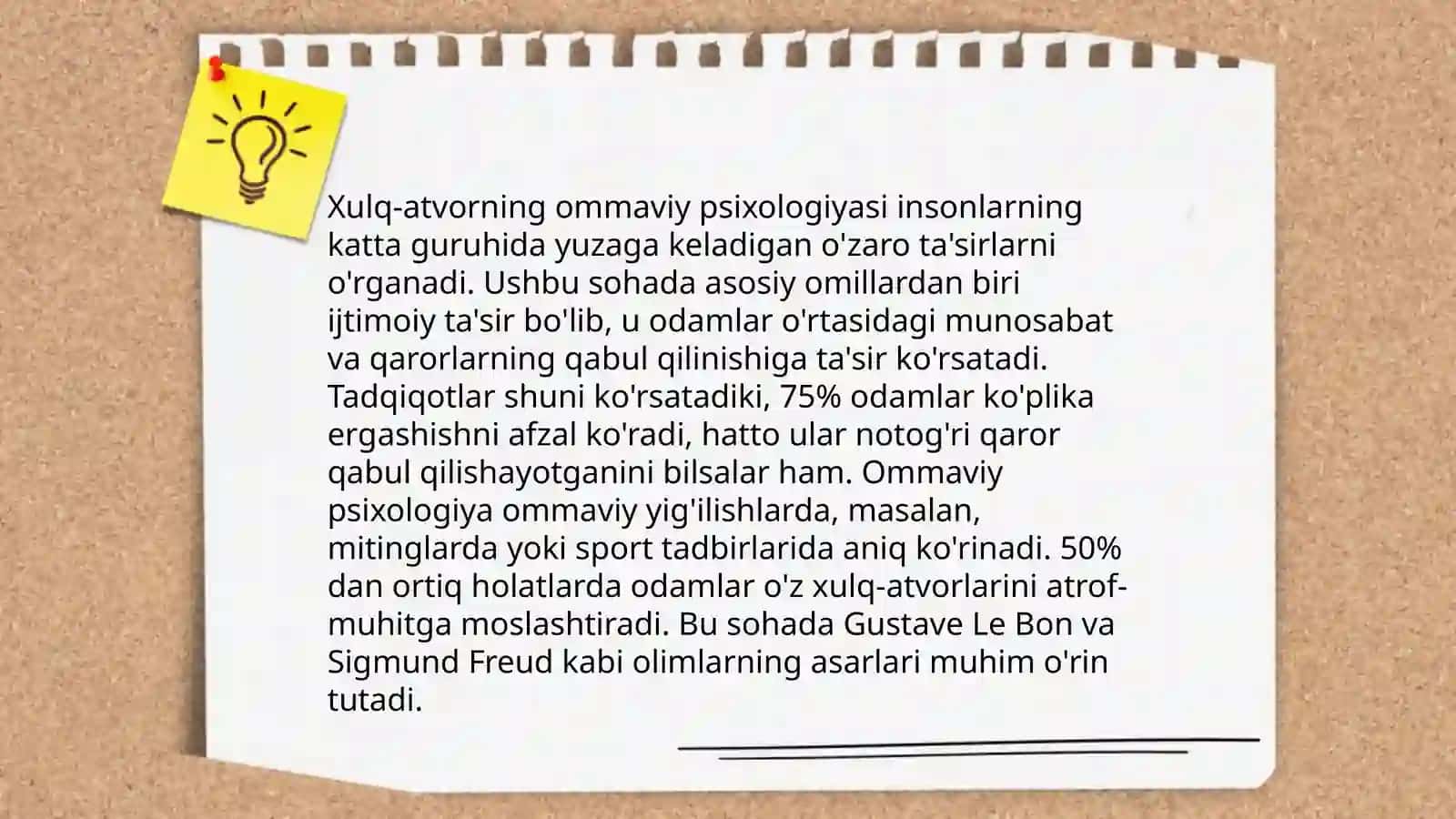 Sotsial psixologik tredinglar 4