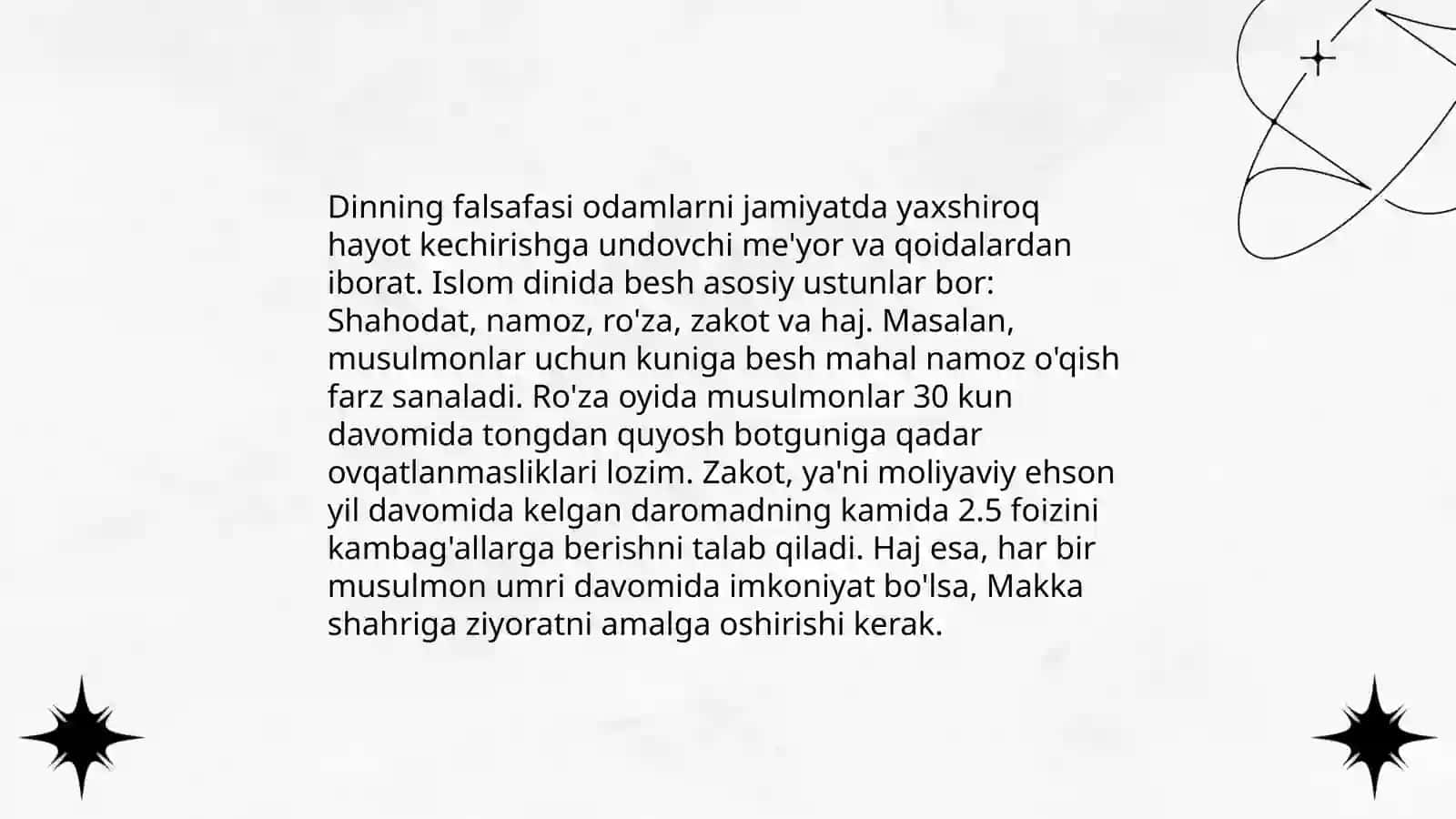 Dinning vujudga kelishi 4
