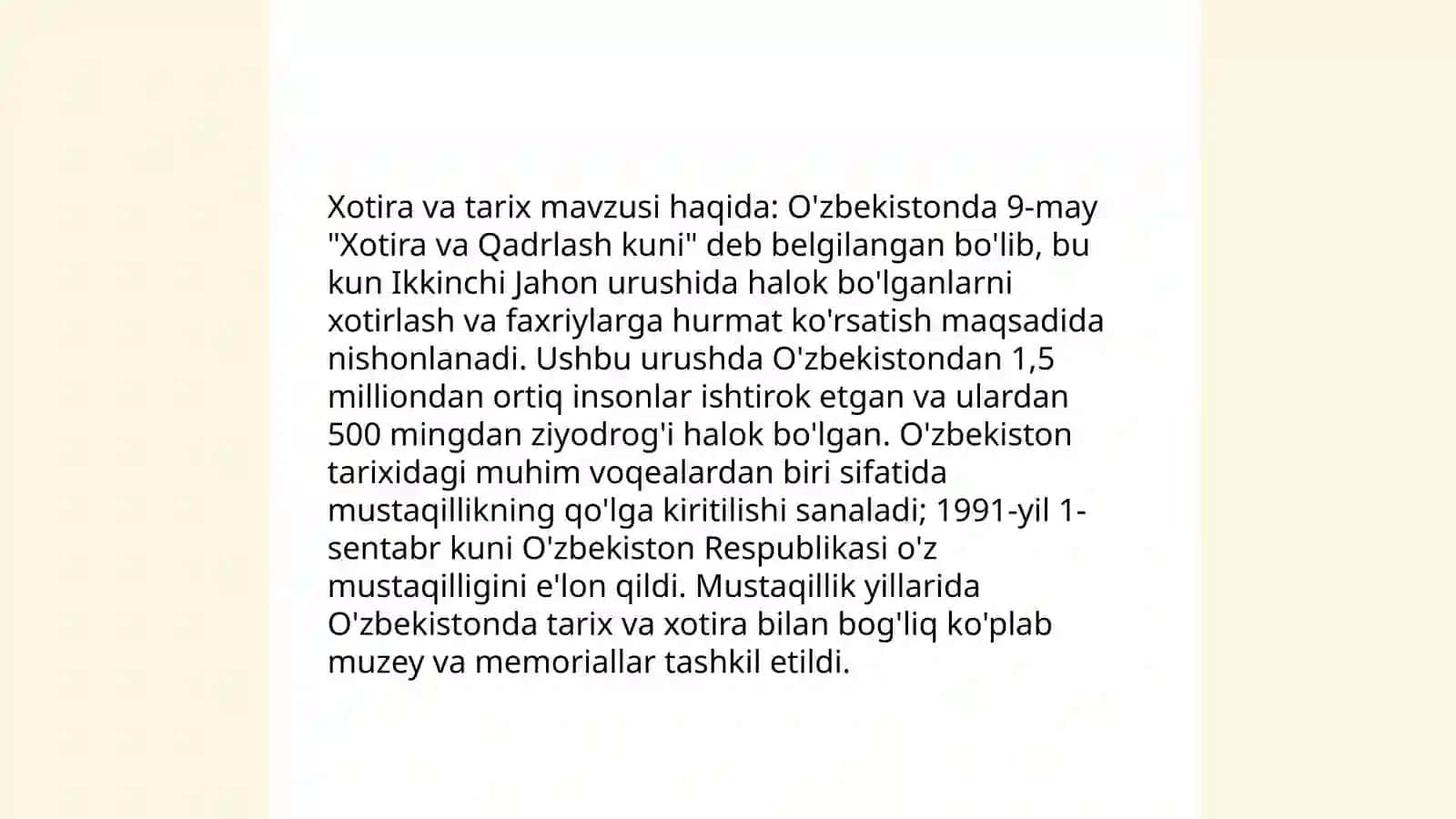 Xotira tushunchasi 4