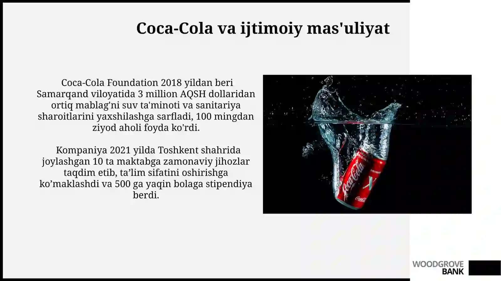 Coca-Cola mahsulotlari 4