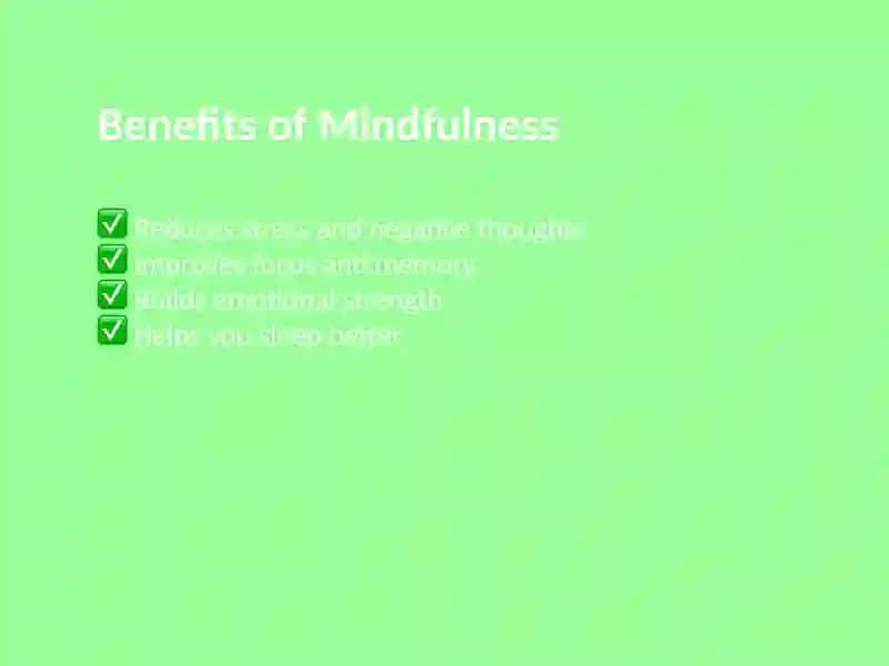 mindfulness 4