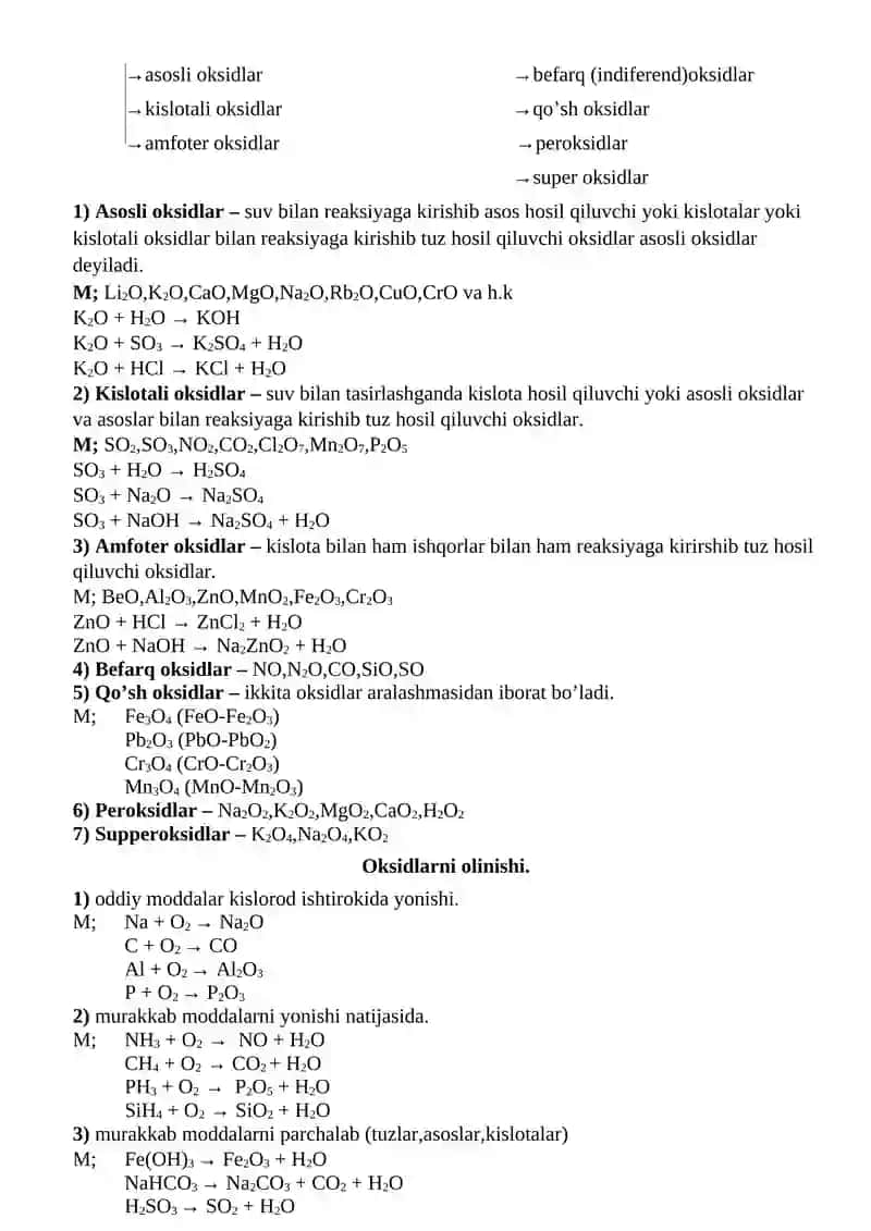 Anorganik moddalar 4
