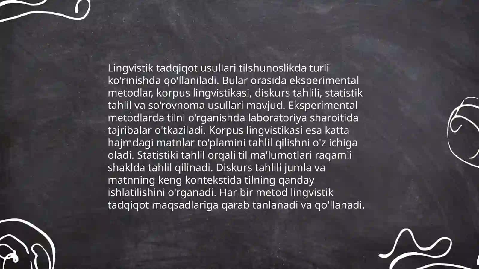 Tilshunoslik metodlari 4