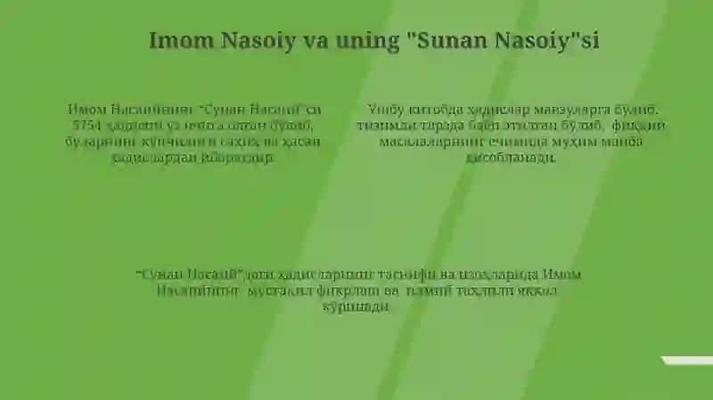 Zamonaviy hadisshunoslik 4