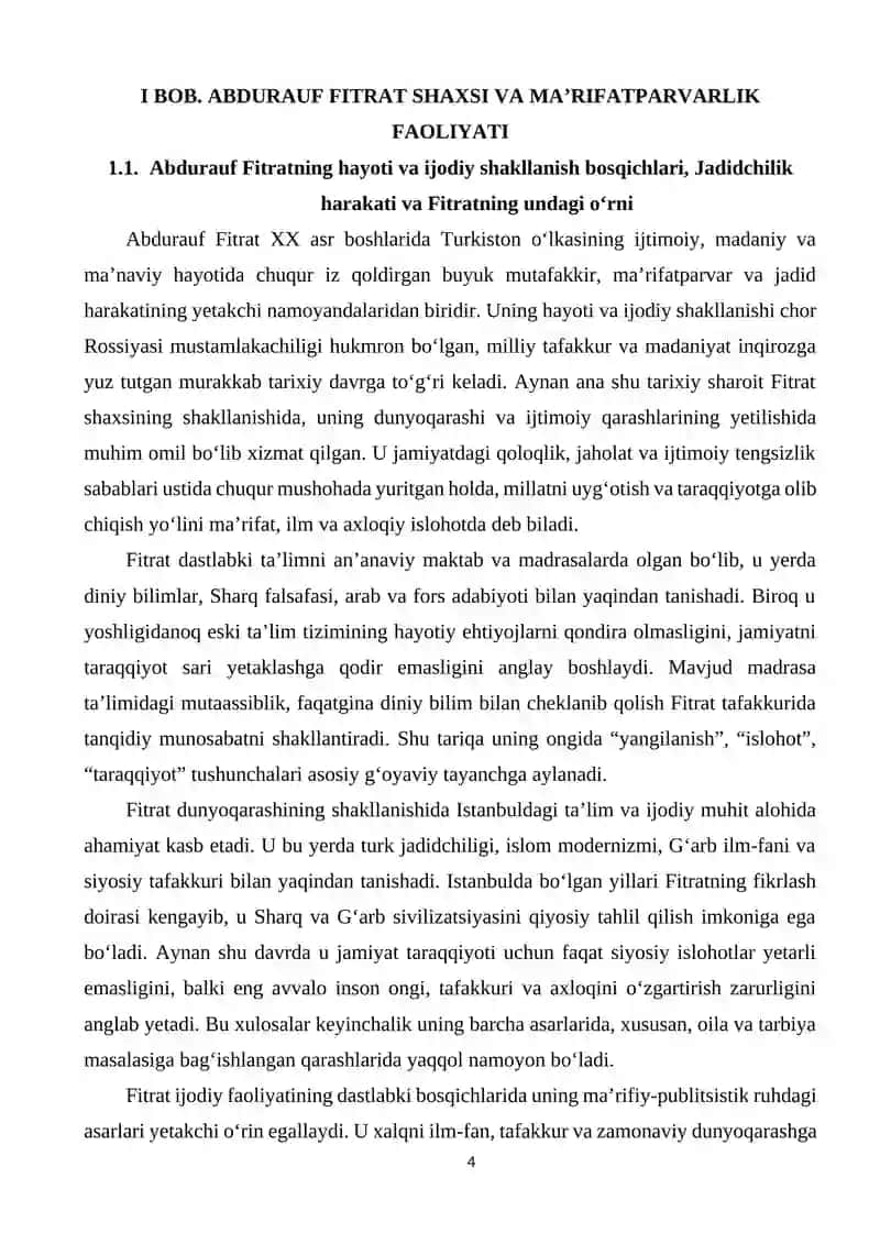 Abdurauf Fitratning „Oila yoki uni boshqarish tartiblari" asari 4