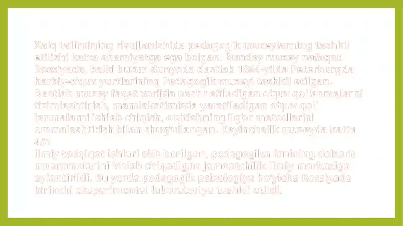 Pedagogik psixologiyaning rivojlanish tarixi 4