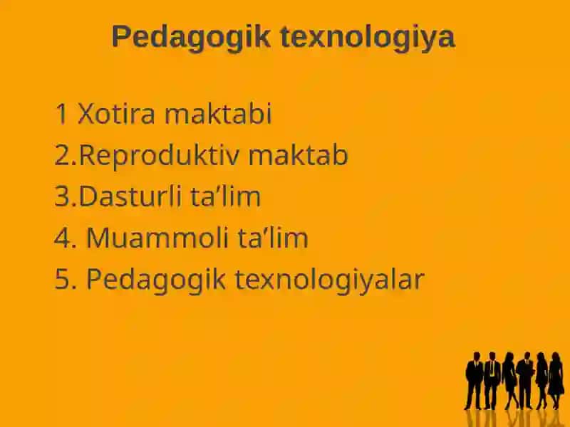 KASB-XUNAR TA’LIMIDA INNOVATSION TEXNOLOGIYALAR 4