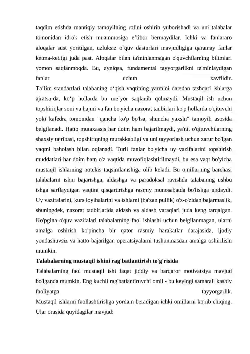 MUSTAQIL TALIM VA UNING TASHKIL ETISH 4