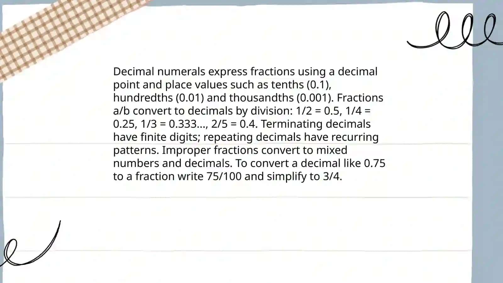 Numerals. Mathematical expressions 4