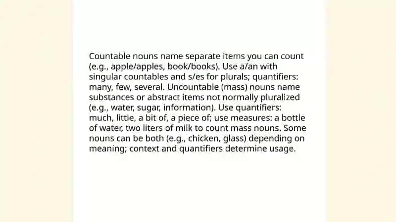 Nouns 4
