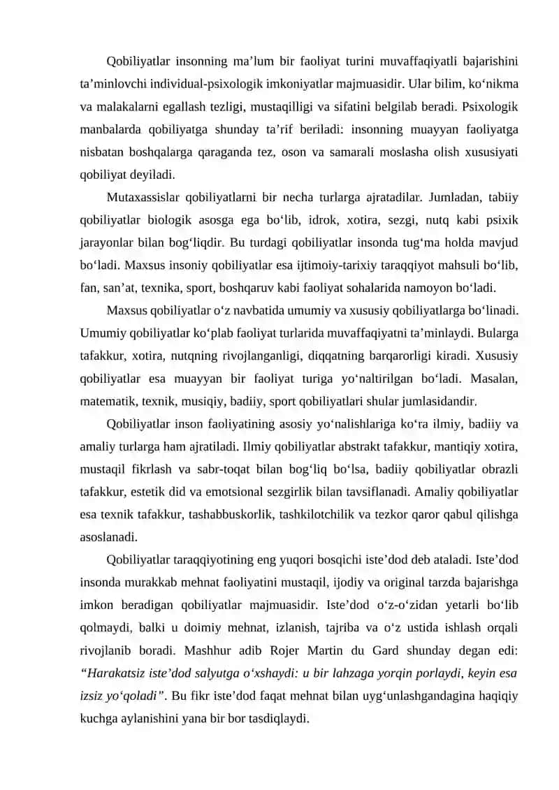 Psixologiya fanidan tayyorlagan referat 4