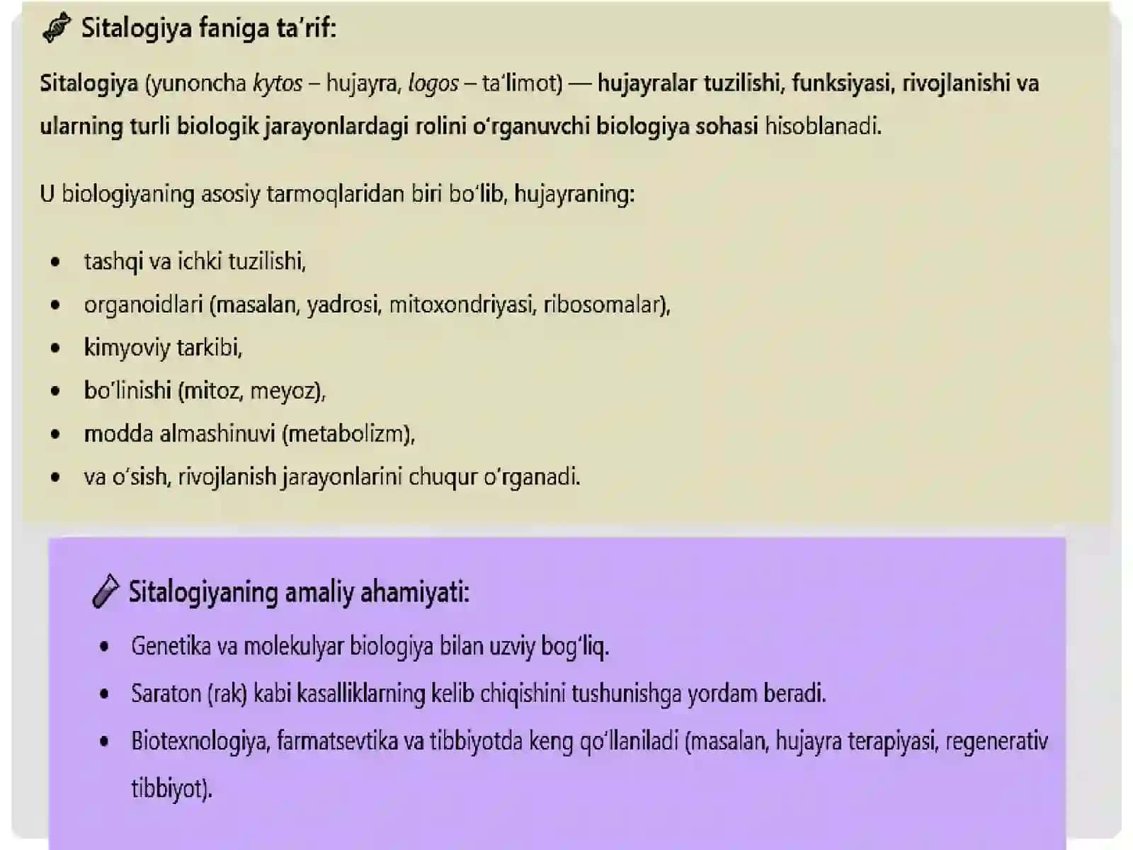 Hujayranio'rganish ta'limi 4