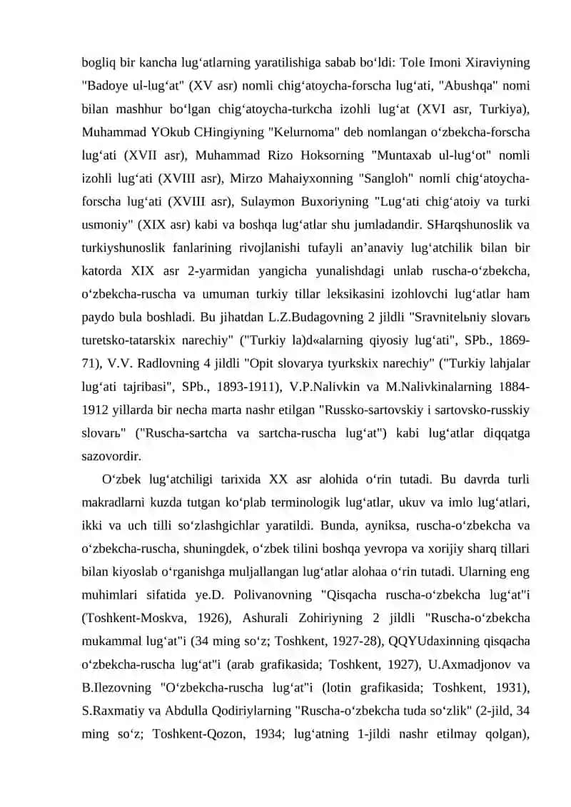O'ZBEK TILI SENONIMLARI IZOHIY LUG'ATI OSTIDA ISHLASH 4