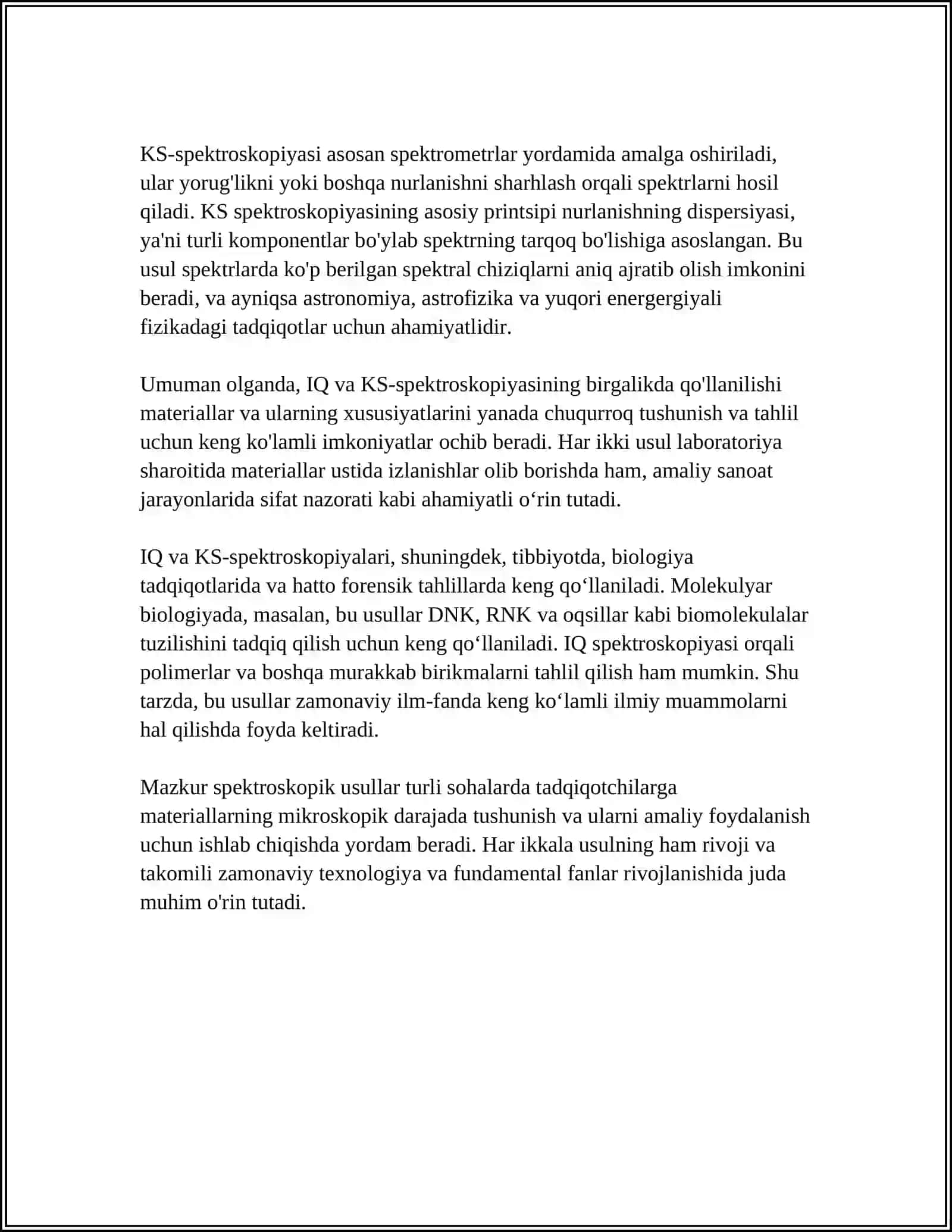 IQ va KS-Spektroskopiyasi Texnikasi va Usullari 4