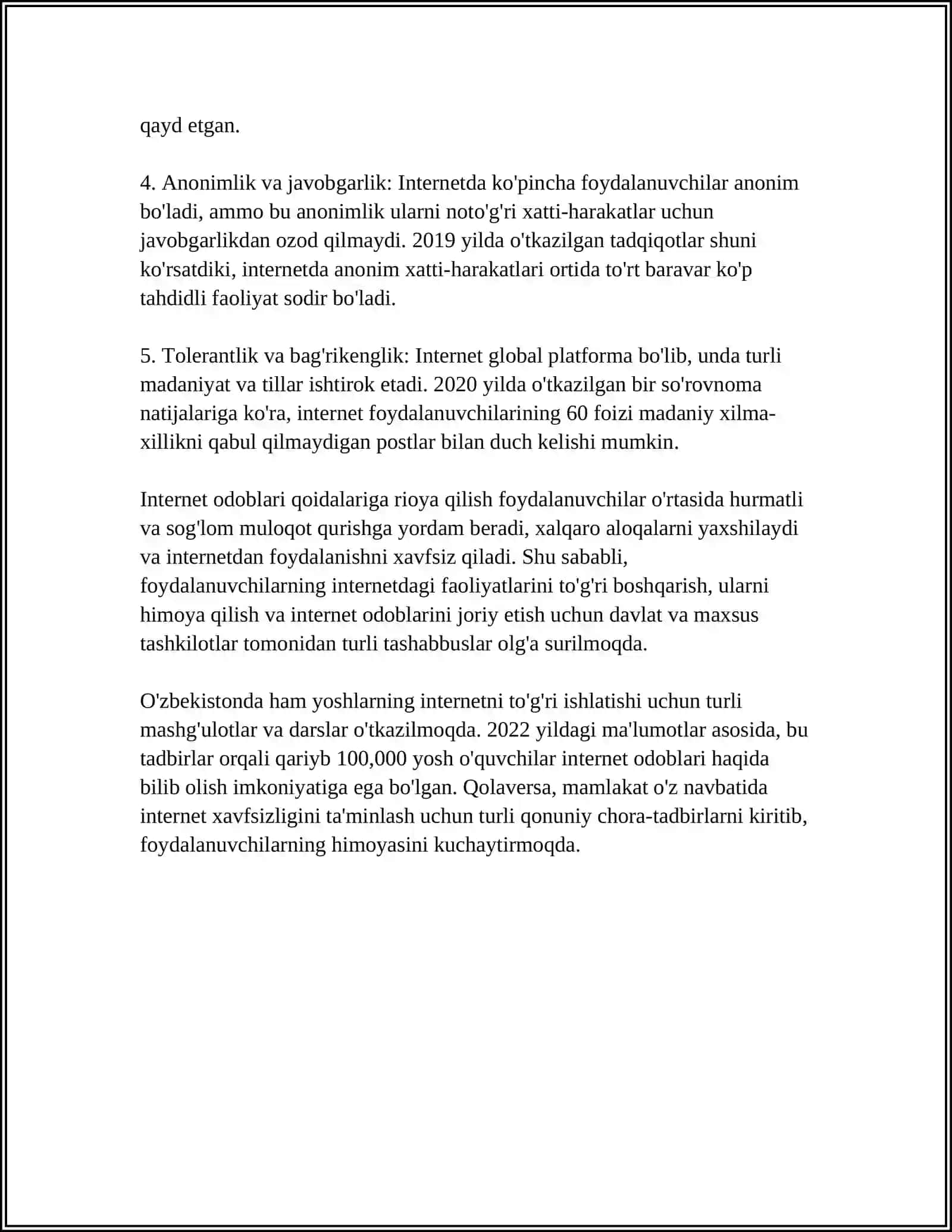 TARMOQ ODOB AXLOQI 4
