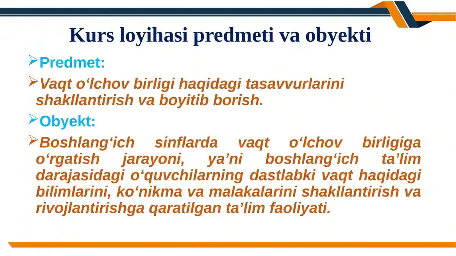 Vaqt o‘lchov birligi haqida 4