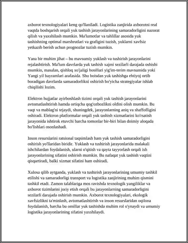 YUKLASH VA TUSHIRISH 4