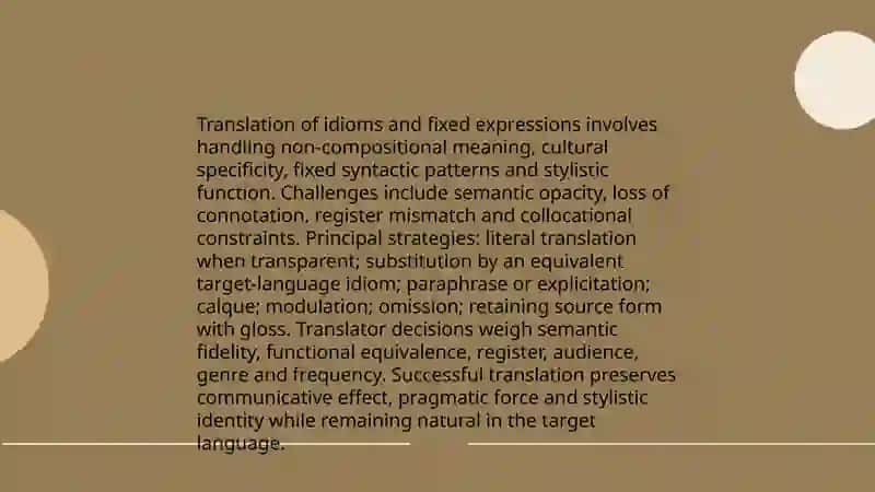 Lexical stylistics in translation 4